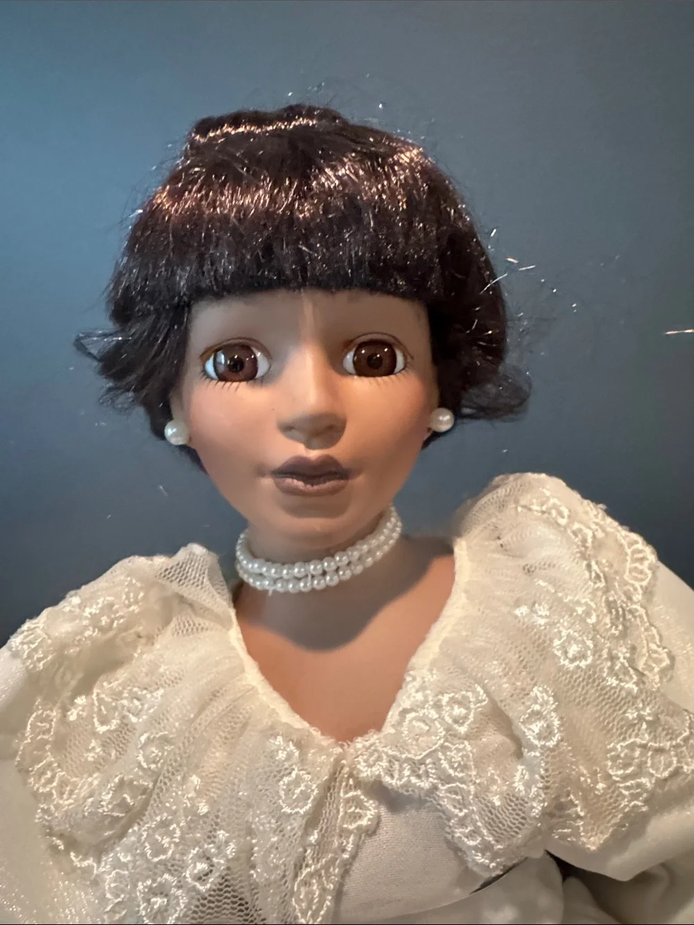 Avon 2000 “Source of Hope” Collectible Doll - African American Bride
